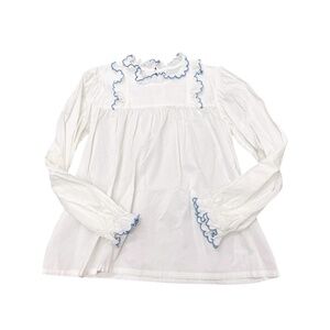 bella bliss Lucille Ruffled Blouse